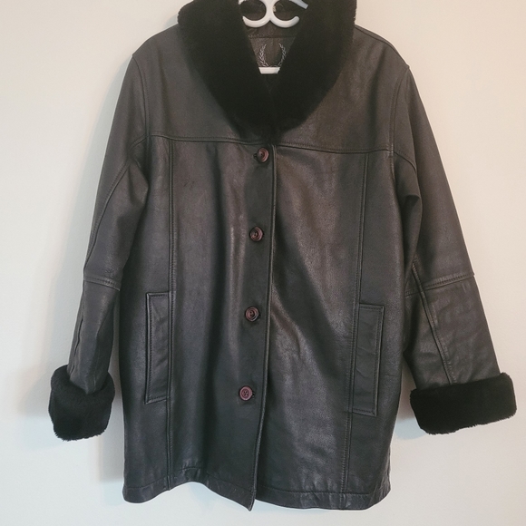 Original leather wear Jaket size 12 - Picture 3 of 5